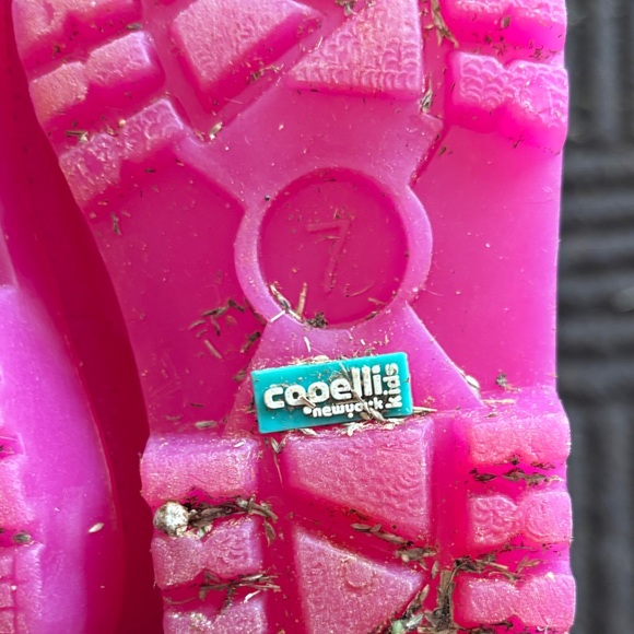 Bright Pink Rain Boots - Picture 6 of 6